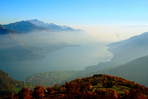 Herbstwanderung am Comer See